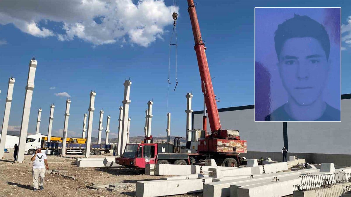 Ankara’da iş kazası! Vinç halatı koptu 20 yaşındaki işçi hayatını kaybetti