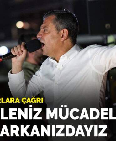 Özel’den memurlara çağrı: Mücadeleniz mücadelemizdir, hepimiz arkanızdayız
