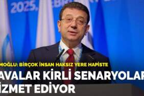 İmamoğlu: Bu davalar adalet için değil, kirli hesaplar için açıldı