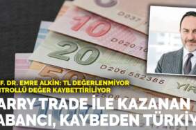 Prof. Dr. Emre Alkin: TL değerlenmiyor, kontrollü değer kaybettiriliyor