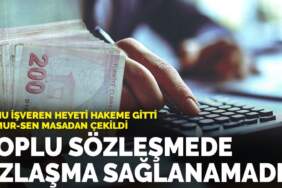 Toplu sözleşmede uzlaşma çıkmadı, süreç hakeme taşındı: Kamu İşveren Heyeti hakeme gitti, Memur-Sen masadan çekildi