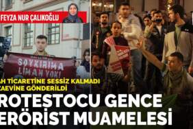 Protestocu gence terörist muamelesi