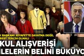 Okul alışverişi ailelerin belini büküyor! TESK Başkanı Palandöken: En az 12 bin liralık masraf kapıda