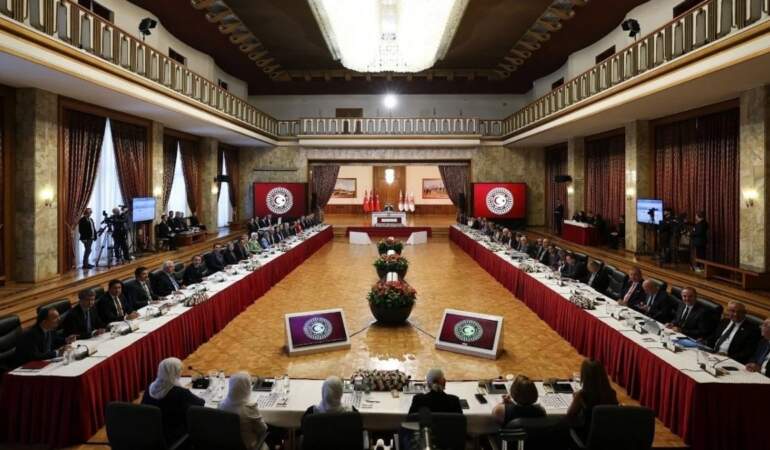 Terörsüz Türkiye hedefi için eski Meclis başkanları dinlenecek