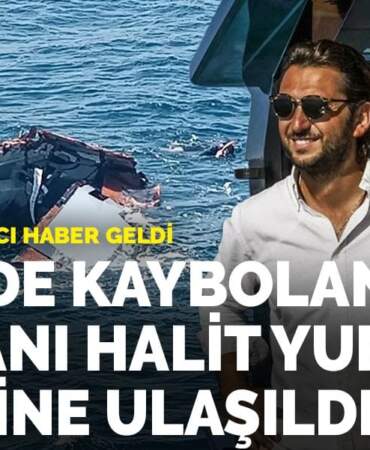 Denizde kaybolan iş insanı Halit Yukay’ın cesedine ulaşıldı