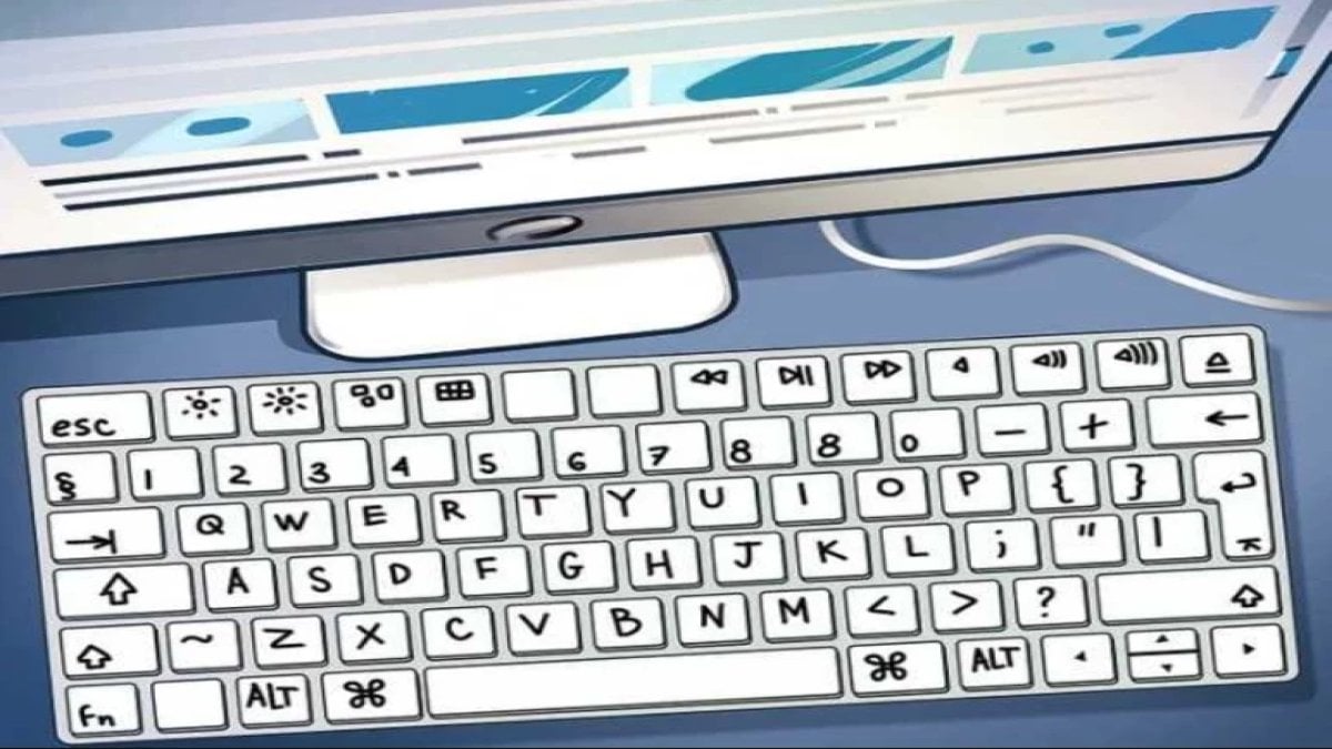 IQ seviyesi 130’un üzerinde olanlar anında görüyor: Klavyedeki mantık hatasını 15 saniyede bulabilir misiniz?