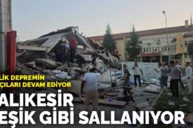Balıkesir beşik gibi sallanıyor: 6,1’lik depremin artçıları devam ediyor