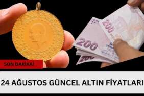 Altında grafik değişiyor! Yatırımcıların gözü altın fiyatlarında: Gram altın ne kadar? İşte 24 Ağustos güncel altın fiyatları…