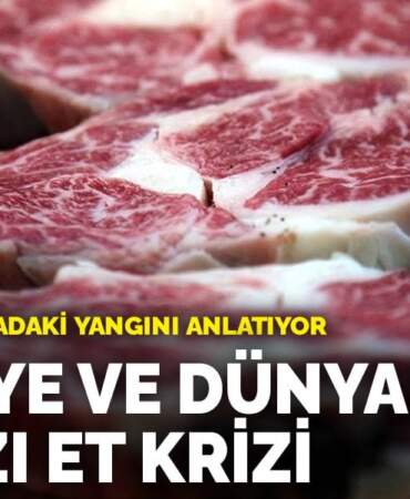 Türkiye ve dünyada kırmızı et krizi: Rakamlar sofradaki yangını anlatıyor