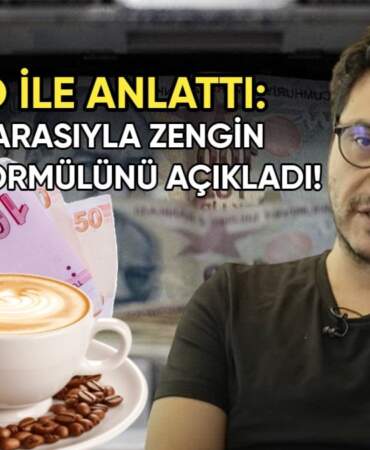 Sıfırdan 4.6 milyonluk servete! Mert Başaran kahve parasıyla zengin olmanın formülünü video ile açıkladı