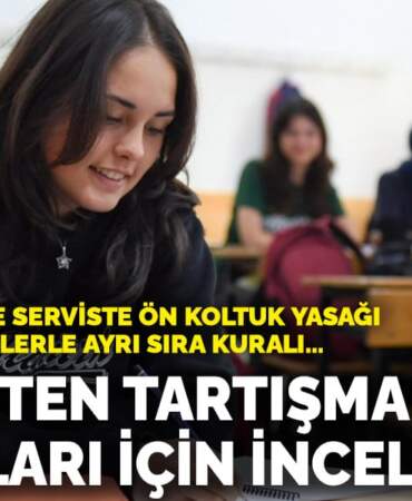 Kız öğrencilere serviste ön koltuk yasağı… Düzce Valiliği’nden tartışmalı okul kararları için inceleme