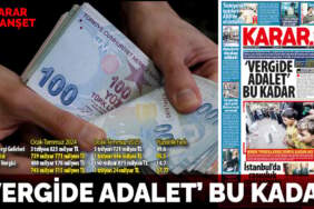‘Vergide adalet’ bu kadar