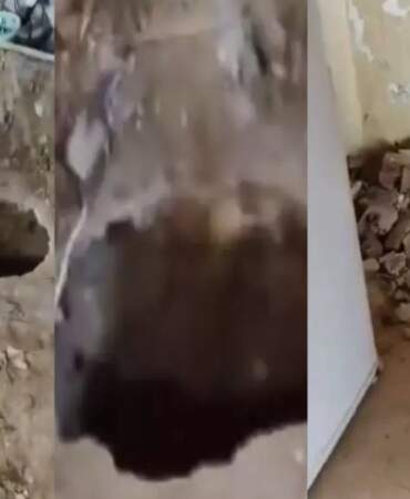 Bursa’da akılalmaz miras kavgası: Kardeşi, definecilerle anlaşıp baba evini köstebek yuvasına çevirdi!