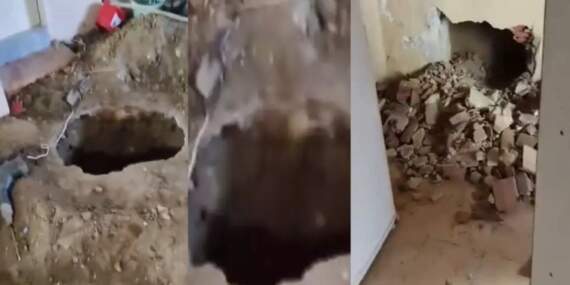 Bursa’da akılalmaz miras kavgası: Kardeşi, definecilerle anlaşıp baba evini köstebek yuvasına çevirdi!