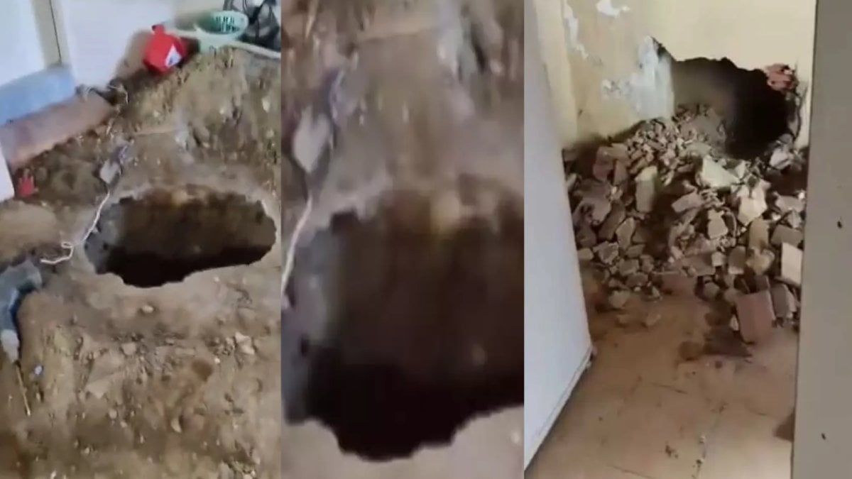 Bursa’da akılalmaz miras kavgası: Kardeşi, definecilerle anlaşıp baba evini köstebek yuvasına çevirdi!