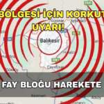 5’lik depremin ardından uzmanından uyarı: Uşak fay bloğu harekete geçti, bölgede deprem fırtınası devam edecek