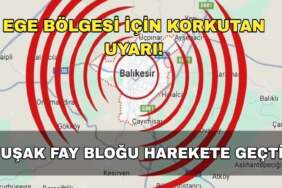 5’lik depremin ardından uzmanından uyarı: Uşak fay bloğu harekete geçti, bölgede deprem fırtınası devam edecek