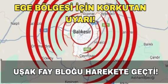 5’lik depremin ardından uzmanından uyarı: Uşak fay bloğu harekete geçti, bölgede deprem fırtınası devam edecek