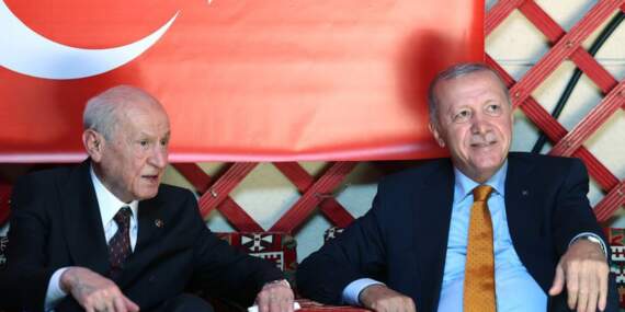 Erdoğan ve Bahçeli, bir araya geldi