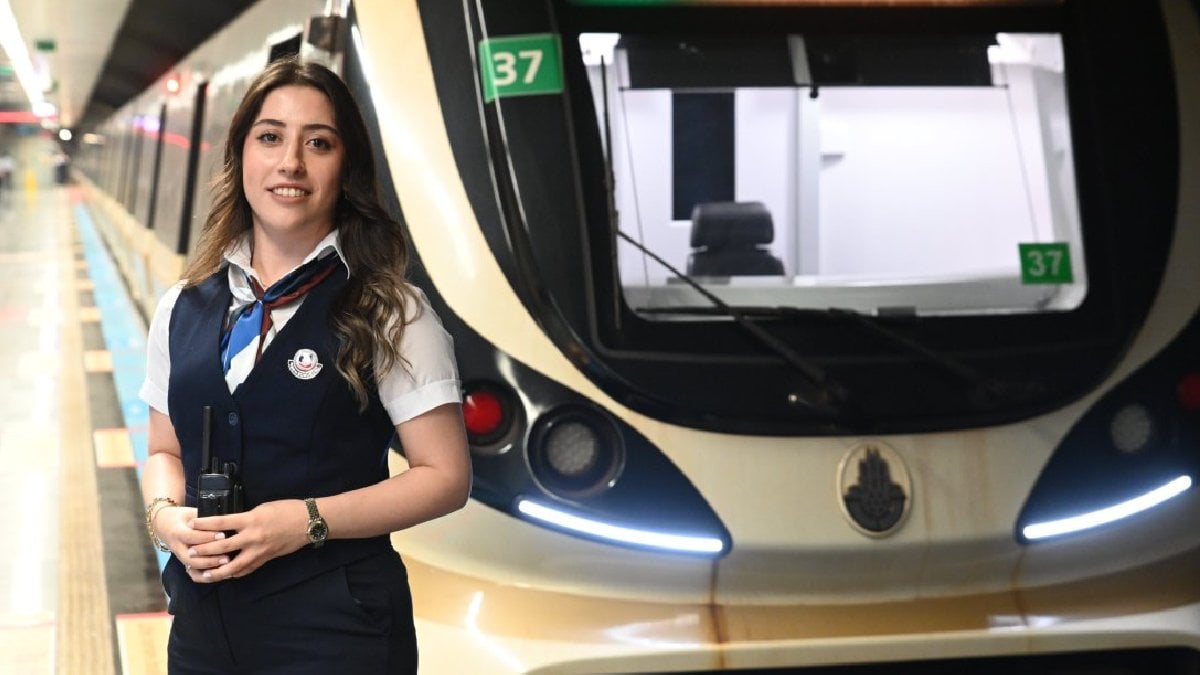 İstanbul metrosunda üç sürücüden biri kadın