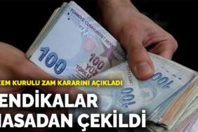 Hakem Kurulu zam kararını açıkladı: Sendikalar masadan çekildi