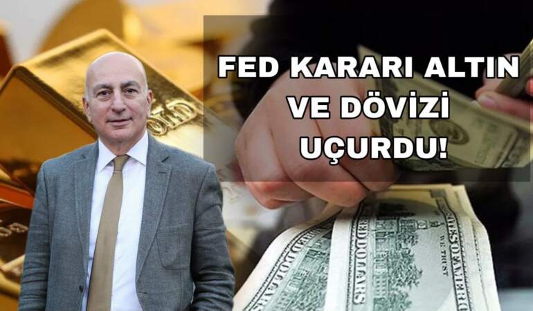 Son dakika: Piyasalar ayakta! FED kararı altın ve dövizi uçurdu