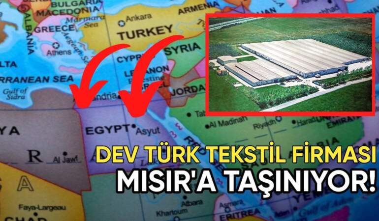 80 yıllık Türk tekstil devi Mısır’a taşınıyor! Binlerce kişiye ekmek veriyordu
