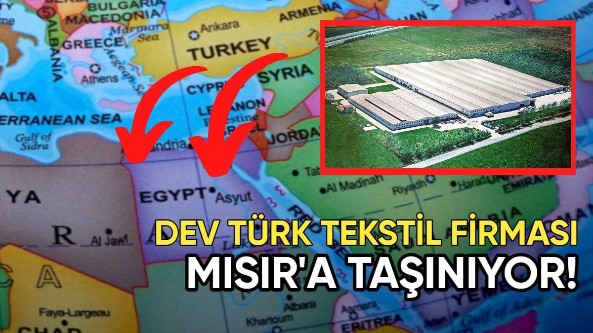 80 yıllık Türk tekstil devi Mısır’a taşınıyor! Binlerce kişiye ekmek veriyordu