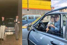 41 yıllık vefa hikayesi: İş kurmak için sattığı ilk otomobilini hurdalıkta bulup restore ettirdi