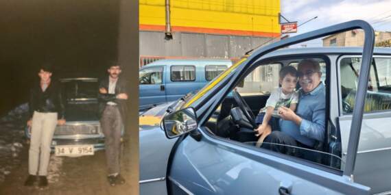 41 yıllık vefa hikayesi: İş kurmak için sattığı ilk otomobilini hurdalıkta bulup restore ettirdi