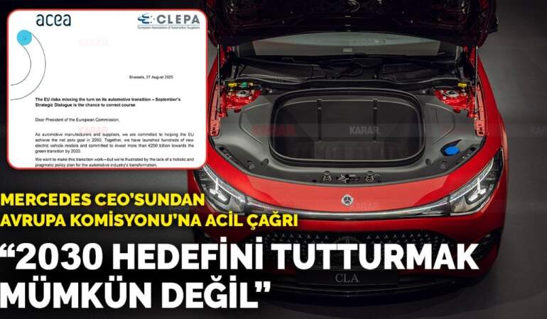 Avrupa’da panik: Elektrikli satışları %15’te kaldı, 2035 hedefleri artık mümkün değil!