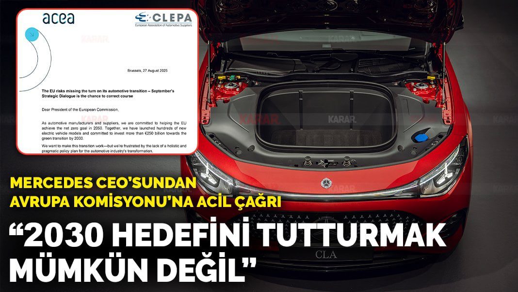 Avrupa’da panik: Elektrikli satışları %15’te kaldı, 2035 hedefleri artık mümkün değil!