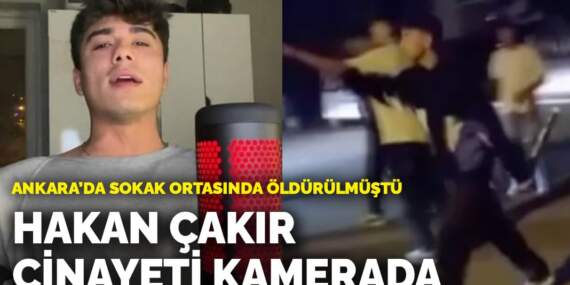Yol verme ve taciz tartışmasında öldürülmüştü! Hakan Çakır cinayeti kamerada
