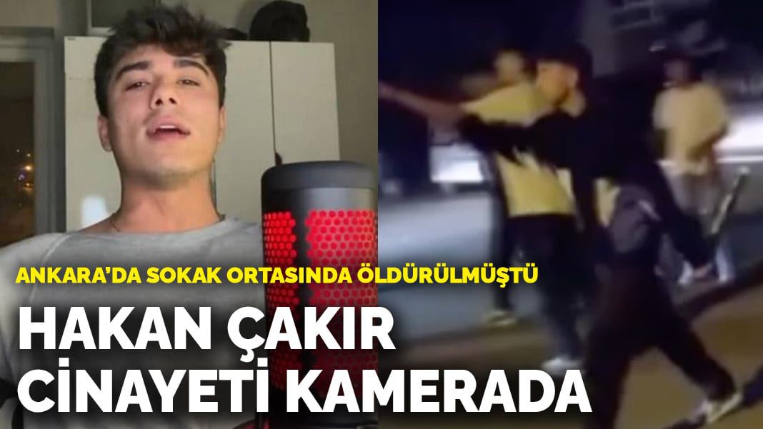Yol verme ve taciz tartışmasında öldürülmüştü! Hakan Çakır cinayeti kamerada