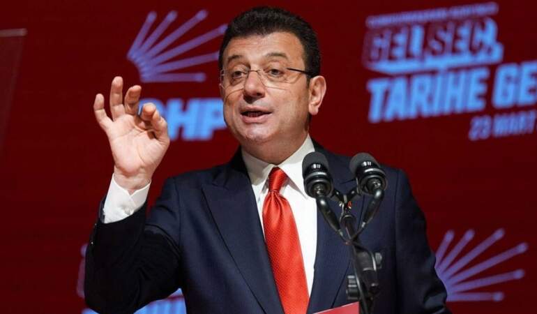 İmamoğlu’ndan Beyoğlu mitingine mektup: İş başında olmamızdan korkuyorlar