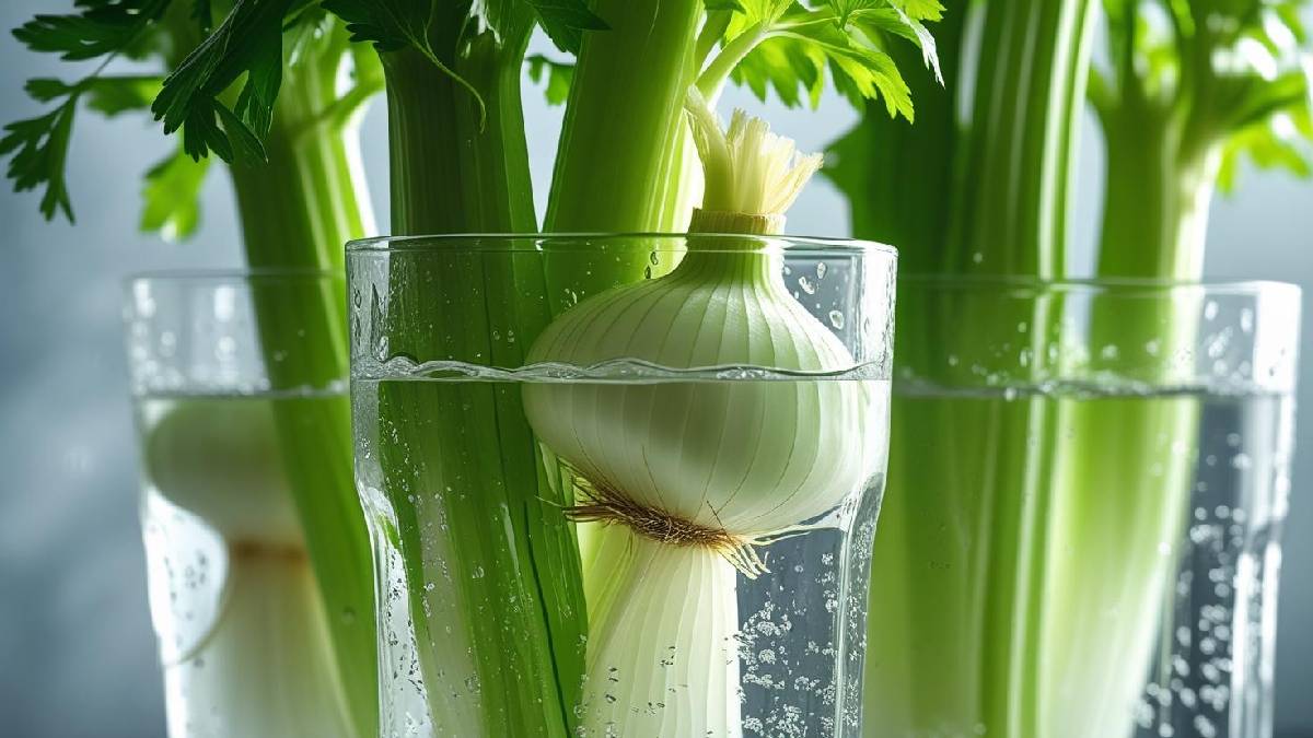 Çöp diye sakın atmayın! Ne toprak istiyor ne saksı: Bir bardakla evinizde sebze yetiştirin