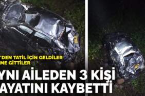 ABD’den tatil için geldiler, ölüme gittiler: Aynı aileden 3 kişi hayatını kaybetti