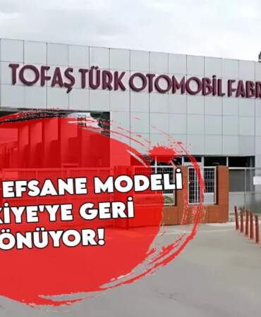 TOFAŞ’ın efsane modeli Türkiye’ye geri dönüyor: Koç Holding’ten resmi açıklama geldi