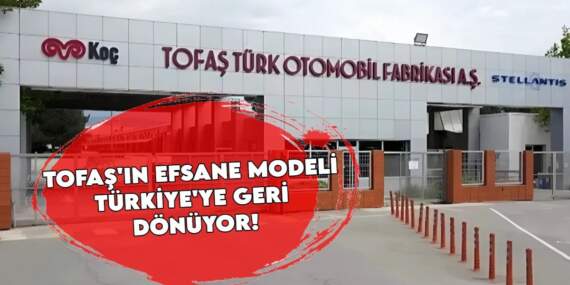 TOFAŞ’ın efsane modeli Türkiye’ye geri dönüyor: Koç Holding’ten resmi açıklama geldi