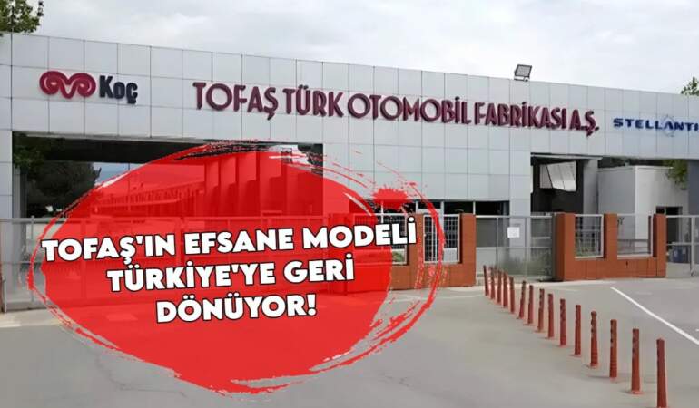 TOFAŞ’ın efsane modeli Türkiye’ye geri dönüyor: Koç Holding’ten resmi açıklama geldi