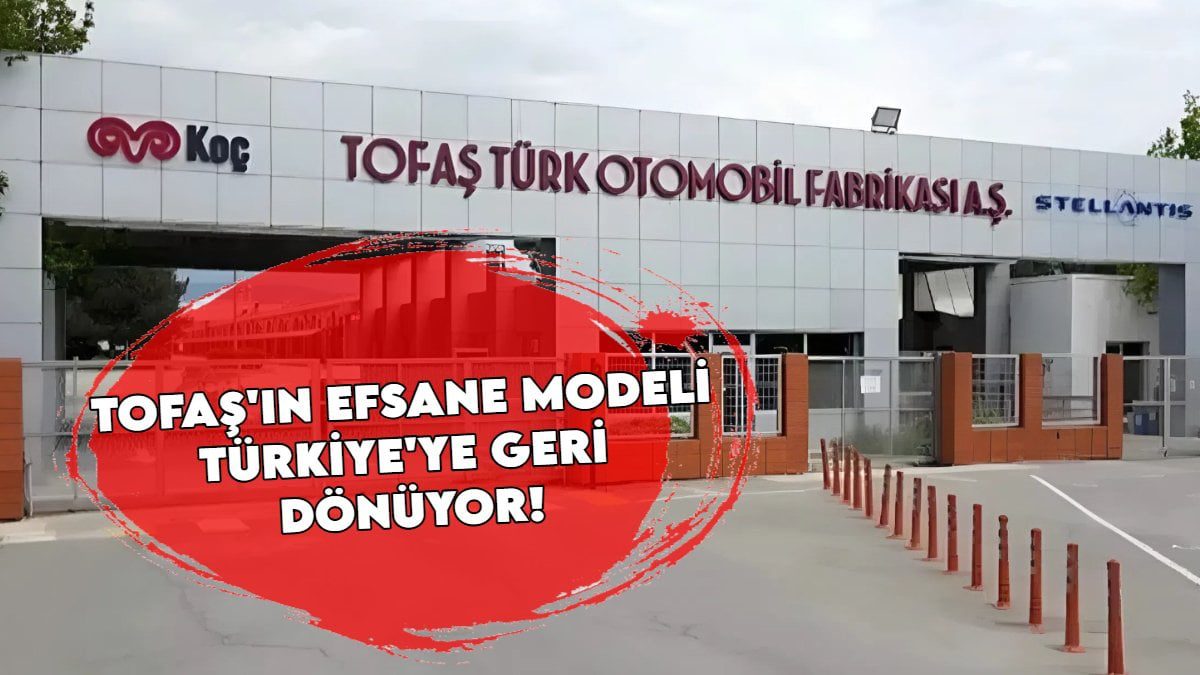 TOFAŞ’ın efsane modeli Türkiye’ye geri dönüyor: Koç Holding’ten resmi açıklama geldi