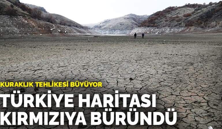 Tehlike büyüyor: Türkiye haritası kırmızıya büründü