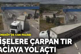 Çekmeköy’de can pazarı! Gişelere çarpan tır faciaya yol açtı