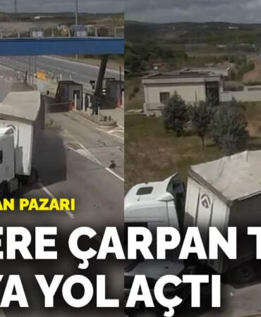 Çekmeköy’de can pazarı! Gişelere çarpan tır faciaya yol açtı