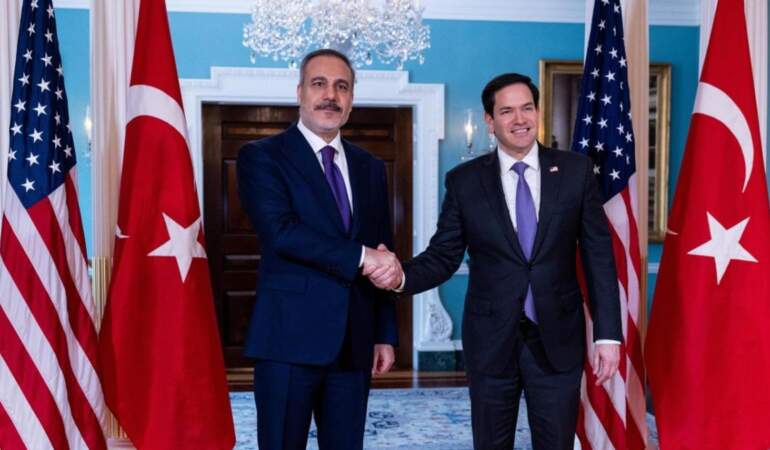 Fidan, ABD Dışişleri Bakanı Rubio ile görüştü