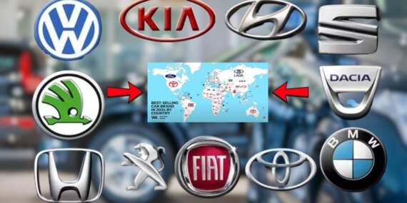 2024’te dünyanın en çok satan markaları haritası ortalığı salladı! Türkiye’de Fiat dünyada…