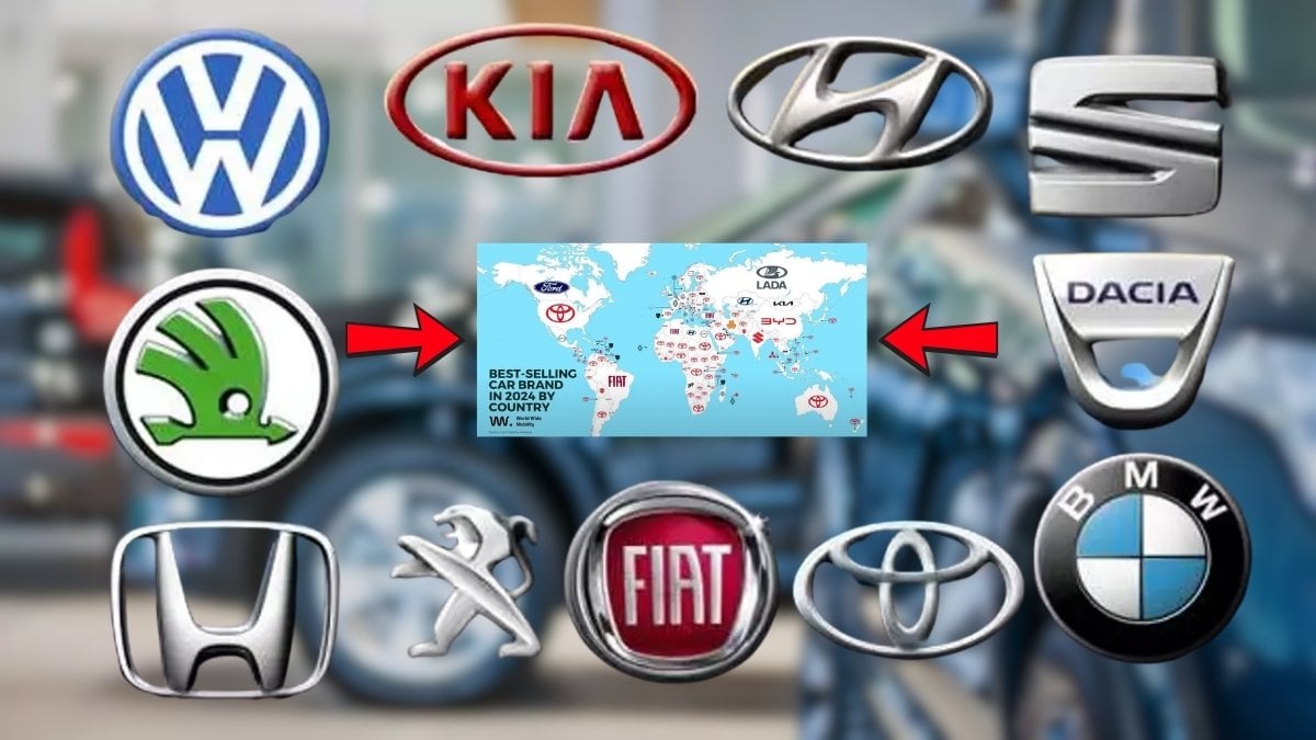 2024’te dünyanın en çok satan markaları haritası ortalığı salladı! Türkiye’de Fiat dünyada…