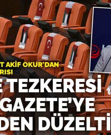 Prof. Dr. Mehmet Akif Okur’dan ‘1967 sınırı’ uyarısı: Gazze Tezkeresi Resmî Gazete’ye gitmeden düzeltilmeli