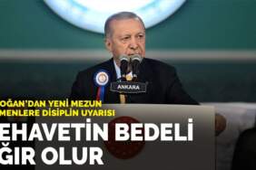 Erdoğan’dan yeni mezun teğmenlere disiplin uyarısı: Rehavetin bedeli ağır olur