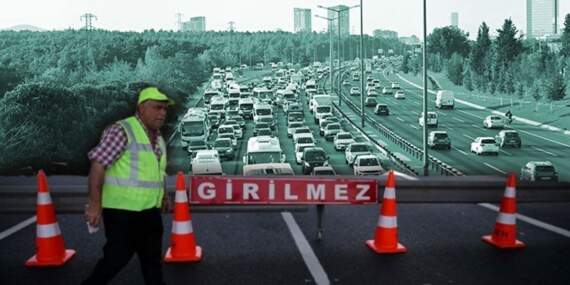 TEM Otoyolu’nda önemli duyuru: İstanbul yönü sağ şerit geçici olarak kapatılacak